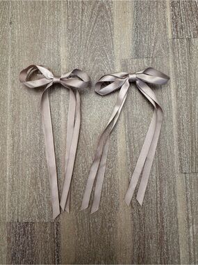 2 Bow Barrettes